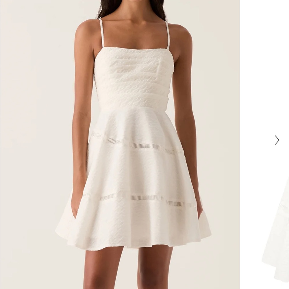 Aje Cinque Jacquard Mini Dress